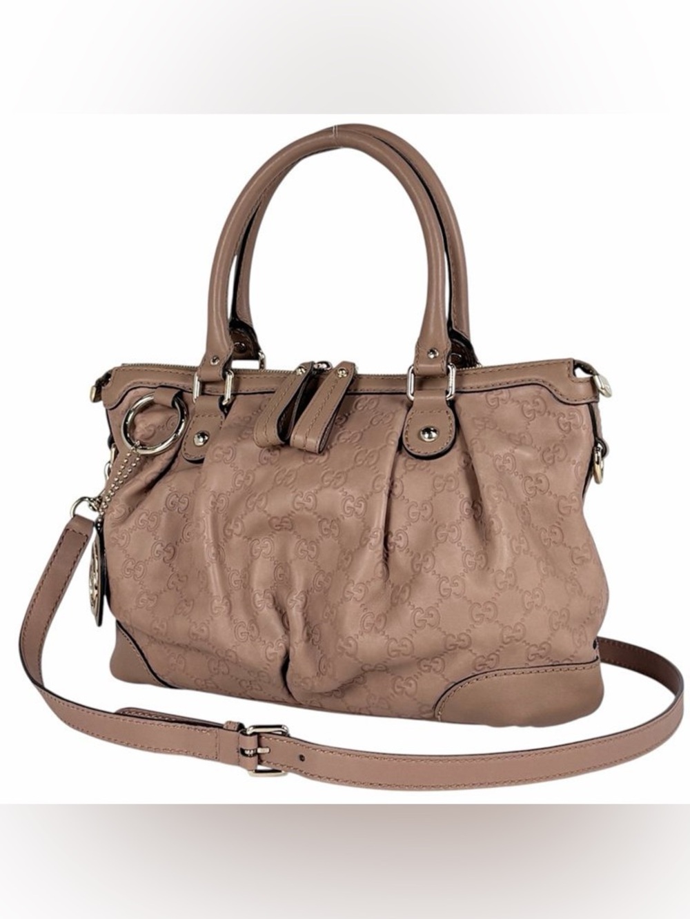 Gucci Sukey Tote - nude/blush - 23661081 comes with COA - Picture 3 of 15
